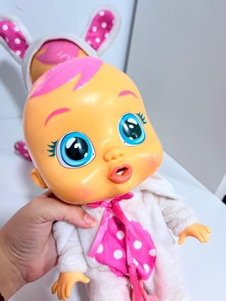 Pack 2 Bebe lloron conejo cry baby coney