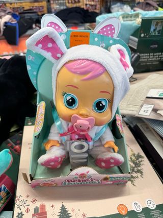 Pack 2 Bebe lloron conejo cry baby coney