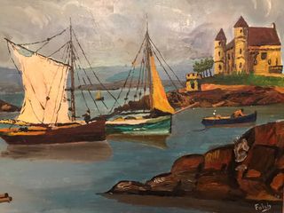 Cuadro antiguo Folch