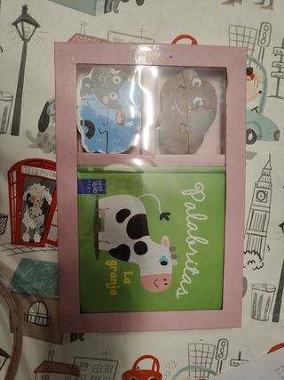 Libro y puzzle infantil 