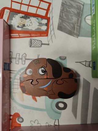 Libro y puzzle infantil 