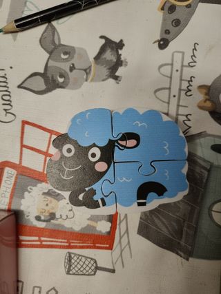 Libro y puzzle infantil 