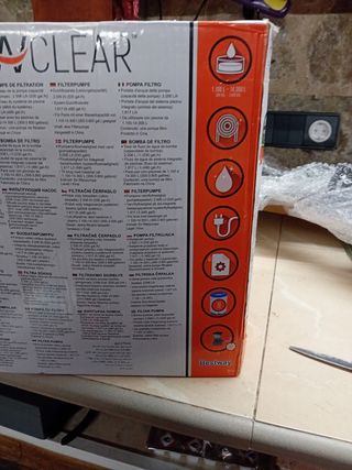 Bomba de filtro piscinas