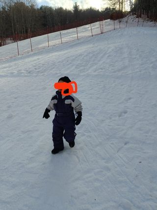 Tuta da sci blu bambino 4 anni