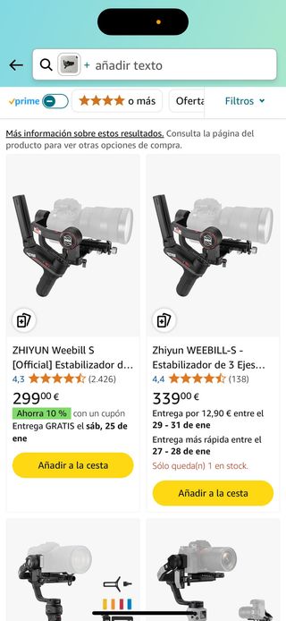 ESTABILIZADOR DE CAMARA