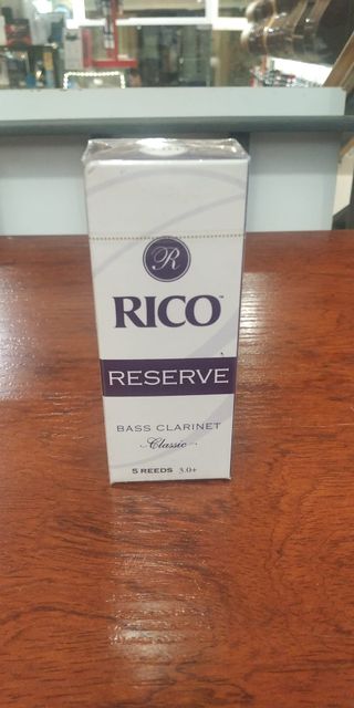 CAJA DE CAÑAS DE CLARINETE BAJO RICO RESERVE