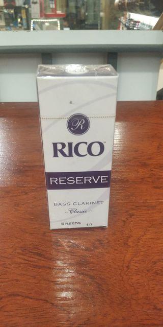 CAJA DE CAÑAS DE CLARINETE BAJO RICO RESERVE