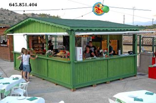 Kiosko Chiringuito de Madera
