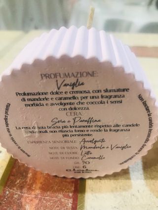 Candele profumate cera di soia