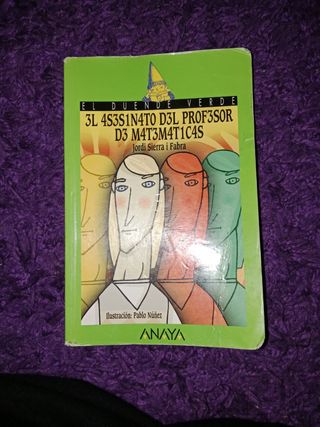El asesinato del profesor de matemáticas (El duende verde / The Green Elf) (Spanish Edition)