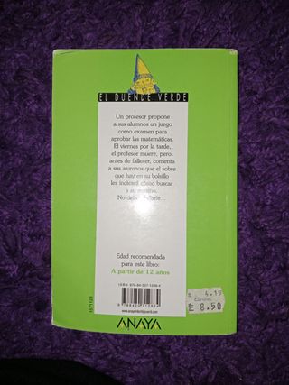 El asesinato del profesor de matemáticas (El duende verde / The Green Elf) (Spanish Edition)