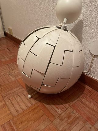 2 Lámparas antigua salon y lampara juvenil