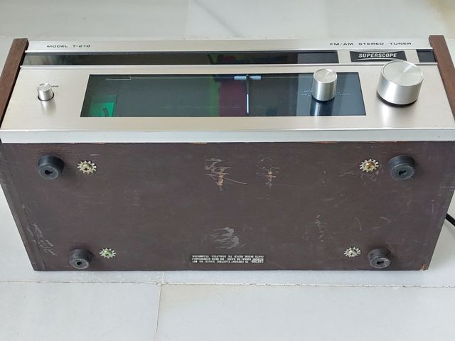 Sintonizador radio Superscope
