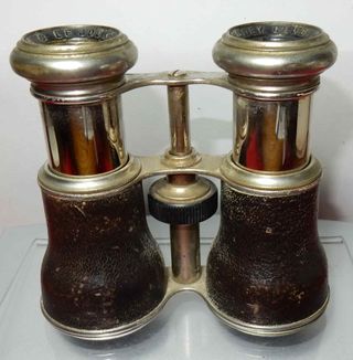 37-Binoculares/prismáticos antiguos de teatro