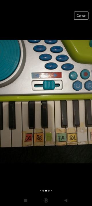 Juego musical piano