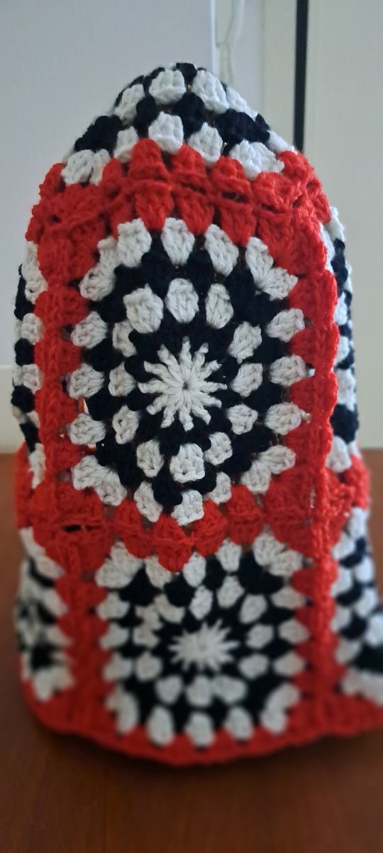 Balaclava a crochet in lana