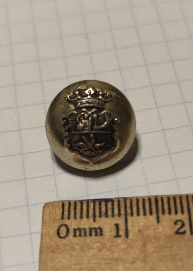 Botón Escudo Militar