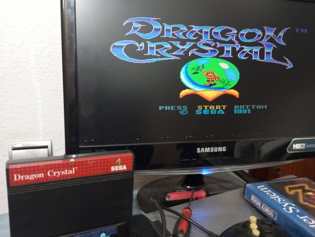 Máster system dragón crystal