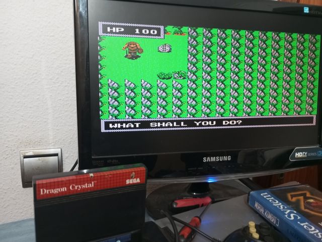 Máster system dragón crystal