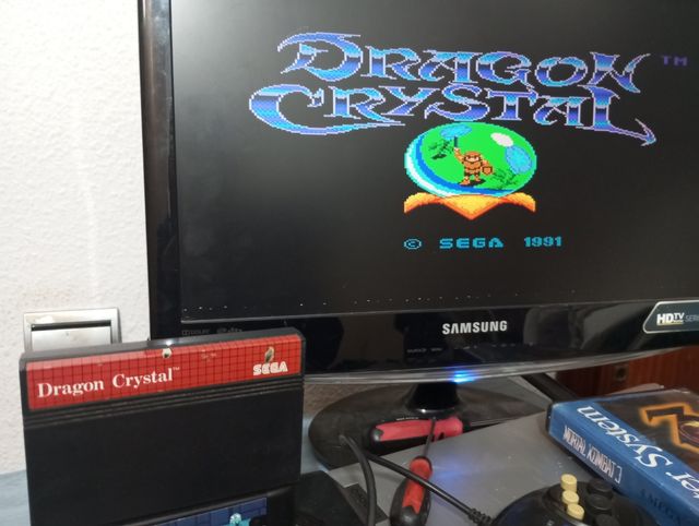 Máster system dragón crystal