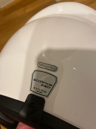 Casco moto Scorpio EXO 710 air