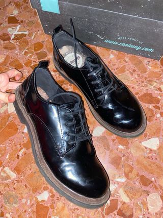 Zapatos negros mujer coolway