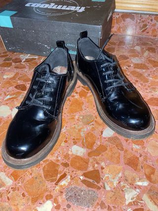 Zapatos negros mujer coolway