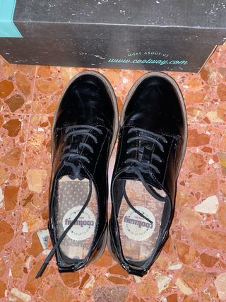 Zapatos negros mujer coolway