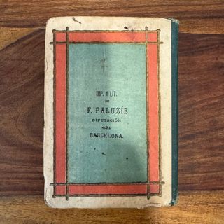 ANTIGUO LIBRO ESCRITURA Y LENGUAJE DE ESPAÑA