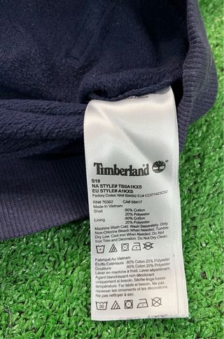 Sudadera Timberland azul marino unisex Talla S