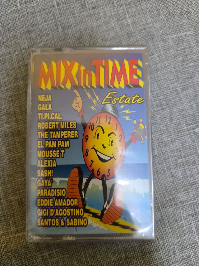 Musicassetta Originale Mix in Time Estate