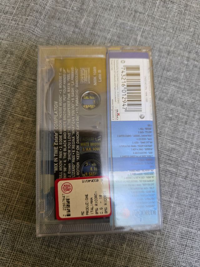 Musicassetta Originale Mix in Time Estate