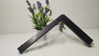 TENDEDERO PLEGABLE DE PARED NEGRO  4 CUERDAS