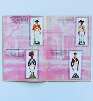 ALBUM TROPAS DE COLOR 1971 COMPLETO