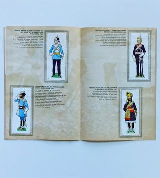 ALBUM TROPAS DE COLOR 1971 COMPLETO