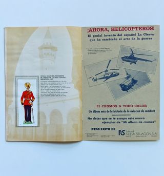 ALBUM TROPAS DE COLOR 1971 COMPLETO