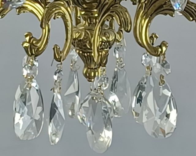 LÁMPARA TECHO GRAN TAMAÑO- BRONCEART TORRENT