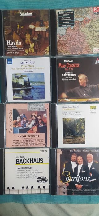 Colección Música Clásica: 25CDs!