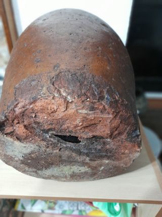 Vasija de barro antigua