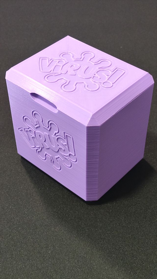 Caja 3D para Virus! y sus expansiones