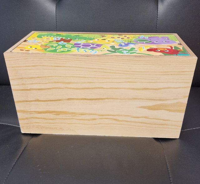 Caja de juegos madera Safary