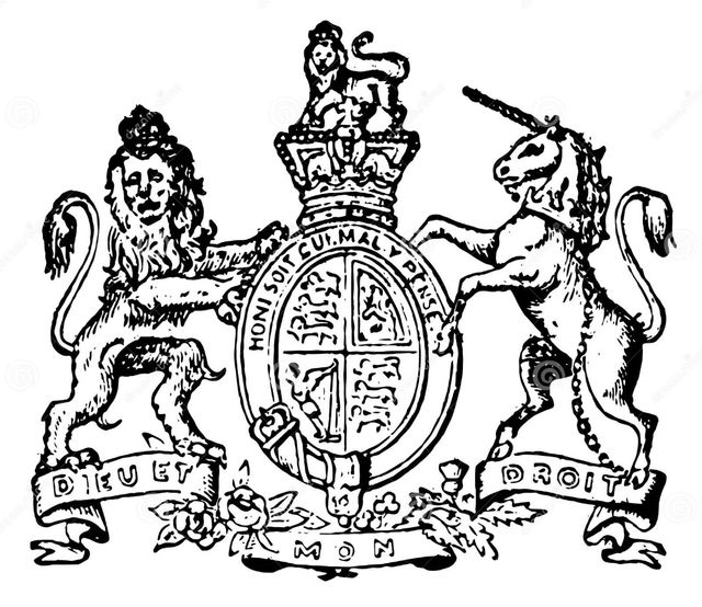 Botón Escudo de armas Gran Bretaña