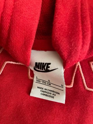 Sudadera niña nike