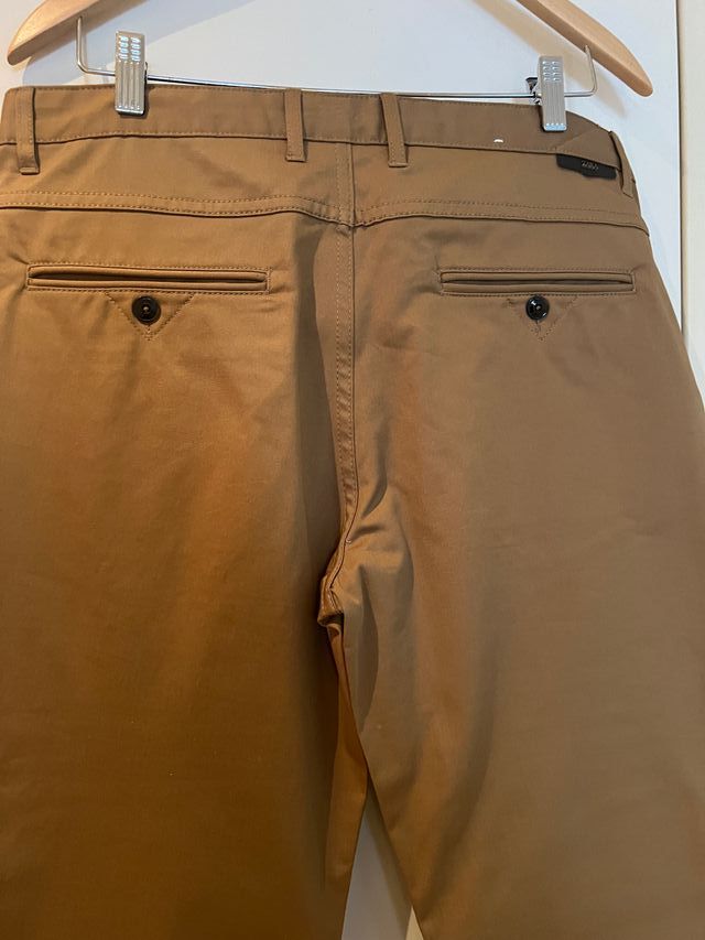 2 pares de pantalones de mujer Zara chino marrón