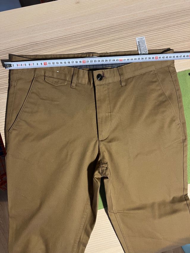 2 pares de pantalones de mujer Zara chino marrón