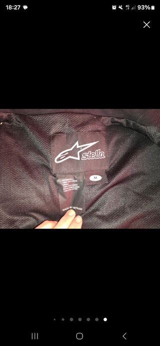 Chaqueta Moto entallada mujer Alpinestar