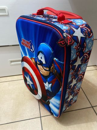 Maleta viaje capitan america