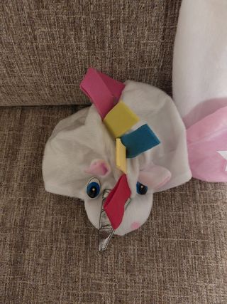 Costume carnevale unicorno bimba 1 anno
