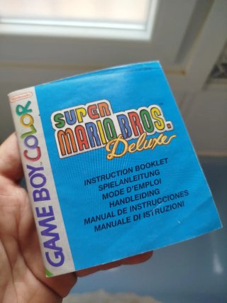 Manual Super Mario Bros Deluxe Game Boy