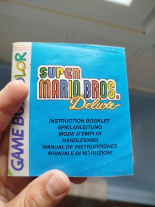 Manual Super Mario Bros Deluxe Game Boy